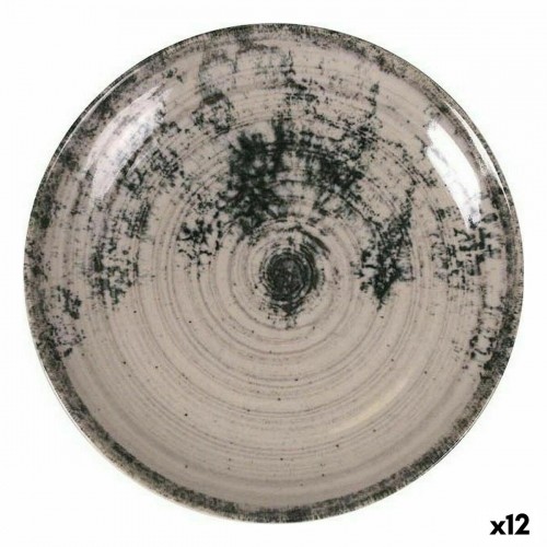 Dessert Dish La Mediterránea Aspe Grey Ø 19,8 x 2,7 cm (12 Units) image 1