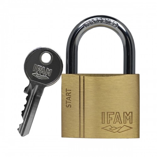 Key padlock IFAM SR40 Brass Steel 1,31 x 3,98 x 3,19 cm image 1