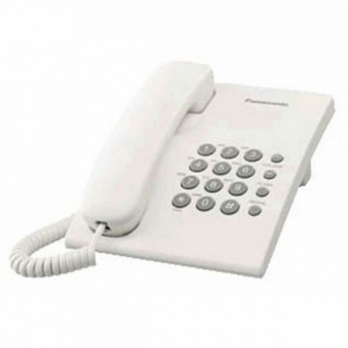 Landline Telephone Panasonic KX-TS500EXW White image 1