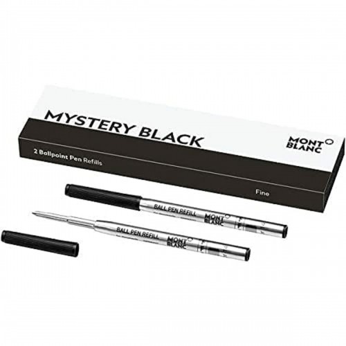 Refill for ballpoint pen Montblanc 128210 Black (2 Units) image 1