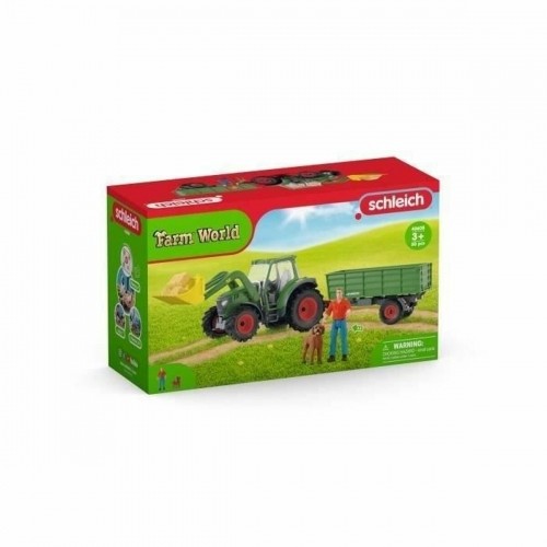 Съчленена Фигура Schleich Tracteur avec remorque image 1