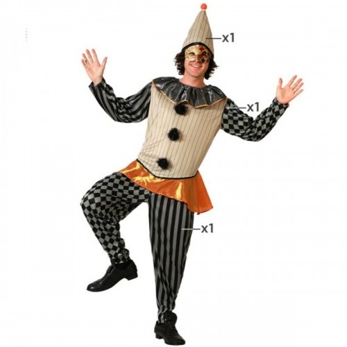 Bigbuy Carnival Маскарадные костюмы для взрослых Арлекин image 1