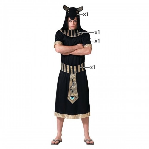Bigbuy Carnival костюм Египтянин Чёрный image 1
