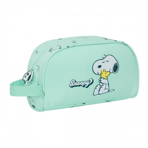 School Toilet Bag Snoopy Groovy Green 26 x 16 x 9 cm image 1