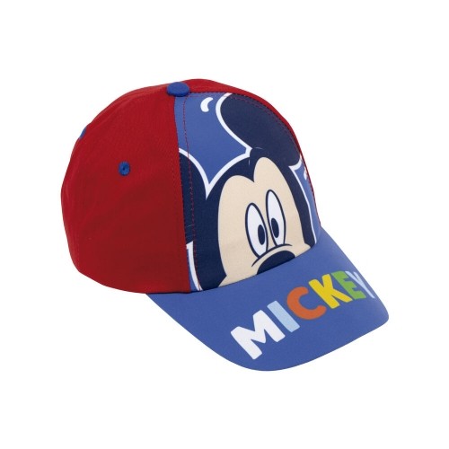 Child Cap Mickey Mouse Happy smiles Blue Red (48-51 cm) image 1