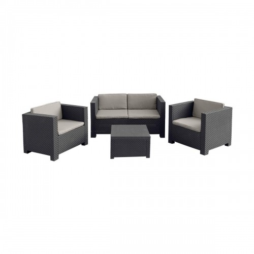 Garden furniture SP Berner Diva Tropea Anthracite Dark grey (4 Pieces) image 1