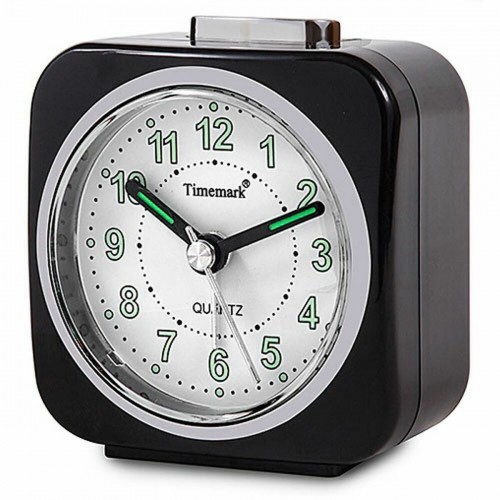 Настольные часы Timemark Modinātājpulkstenis Melns image 1