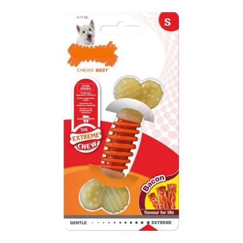 Прорезыватель для зубов для собак Nylabone Extreme Chew Pro Action Bacon Размер S Нейлон image 1