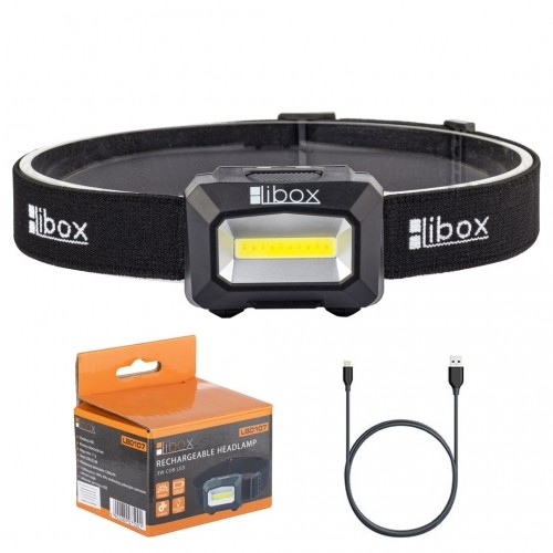 Libox LB0107 flashlight Black Headband flashlight LED image 1