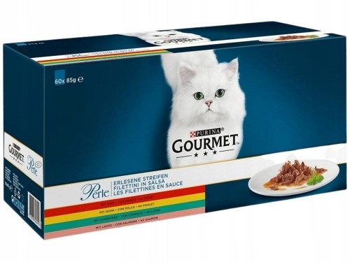 Purina Nestle PURINA Gourmet Perle Mix - wet cat food - 60x85 g image 1