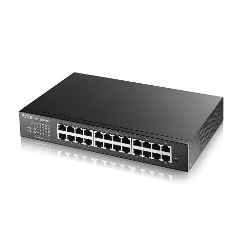 Zyxel GS1900-24E-EU0103F network switch Managed L2 Gigabit Ethernet (10/100/1000) 1U Black image 1