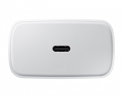 EP-TA845EWE + EP-DW767JWE Samsung 45W Travel Charger + USB-C|USB-C Data Cable White (OOB Bulk) image 1