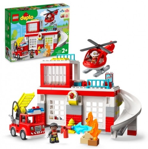LEGO Duplo 10970 Fire Station & Helicopter Конструктор image 1