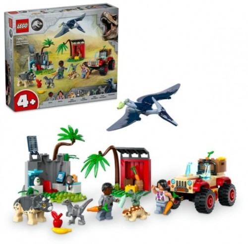 LEGO 76963 Baby Dinosaur Rescue Center Конструктор image 1