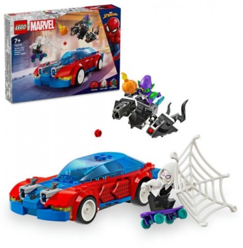 LEGO 76279 Spider-Man Race Car & Venom Green Goblin Конструктор image 1