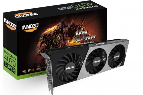 Inno3D GeForce RTX 4070 SUPER X3 OC - 12GB GDDR6X, 1x HDMI, 3x DP image 1