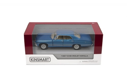 KINSMART Miniatūrais modelis - 1967 Chevrolet Impala, izmērs 1:43 image 1