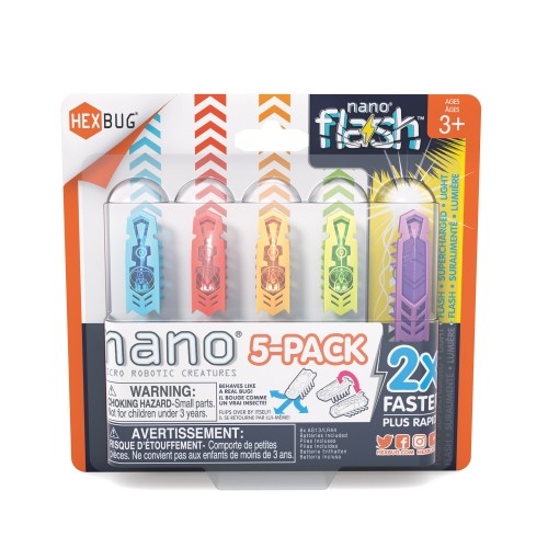 HEXBUG Интерактивная игрушка Nano Flash 5 шт image 1