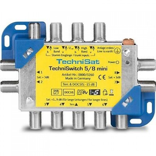 Technisat TechniSwitch 5/8 mini, Multischalter image 1