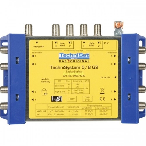 Technisat TechniSystem 5/8 G2 DC-NT, Multischalter image 1