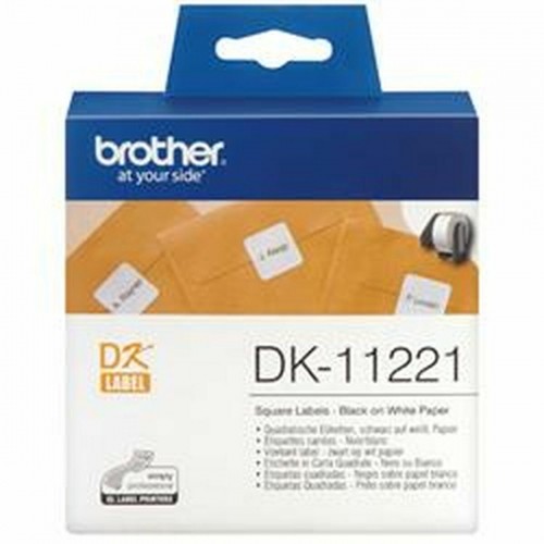 Printer Labels Brother White Black/White image 1