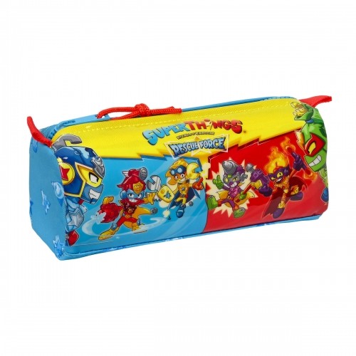 School Case SuperThings Rescue force Blue 21 x 8 x 7 cm image 1