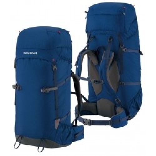 Mont-bell Mugursoma EXPEDITION TRAIL PACK 100L  Indigo image 1