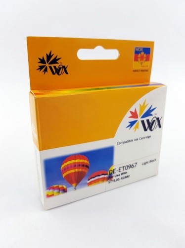 Ink cartridge Wox Light Black EPSON T0967 replacement C13T09674010 image 1