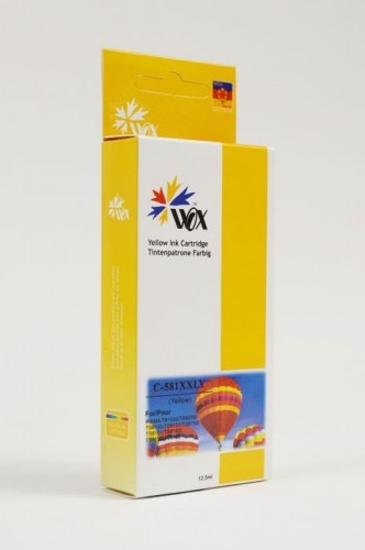 Ink cartridge Wox Yellow CANON CLI581Y XXL replacement CLI-581Y XXL (1997C001) image 1