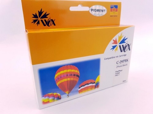 Ink cartridge Wox Photo Black CANON PGI 29PBK replacement PGI-29PBK image 1