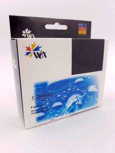 Ink cartridge Wox Cyan CANON PGI-2500XLC replacement with chip PGI2500XLC image 1