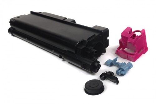 Empty Cartridge - Kyocera Magenta 100% new TK-5270  (just fill in the toner powder and install the proper chip) image 1