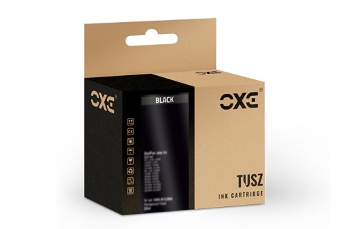 Ink- OXE Black HP 302XL remanufactured (indicates the ink level) F6U68AE image 1
