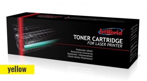 Toner cartridge JetWorld Yellow Lexmark CX310 replacement Lexmark 802SY 80C2SY0 image 1