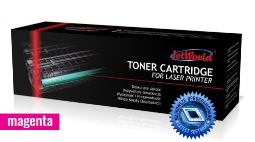 Toner cartridge JetWorld compatible with HP 410A CF413A Color LaserJet Pro M452, M477, M377 2.3K Magenta image 1