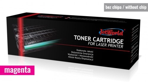 Toner cartridge JetWorld Magenta Canon CRG055M replacement CRG-055M (3014C002) (toner cartridge without a chip - relocate it from an OEM cartridge (A or X series) - please read the instructions) image 1
