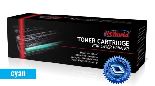 Toner cartridge JetWorld Cyan Brother TN247C replacement TN-247C (chip with the newest firmware) image 1