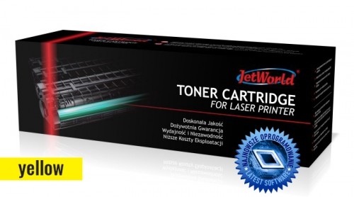Toner cartridge JetWorld Yellow Brother TN243Y replacement TN-243Y (chip with the newest firmware) image 1