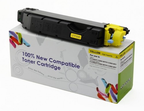 Toner cartridge Cartridge Web Yellow UTAX 3560 replacement PK-5012Y, PK5012Y (1T02NSATU0 1T02NSATA0) image 1