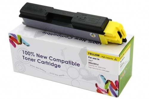 Toner cartridge Cartridge Web Yellow UTAX 260 replacement 652611016 image 1