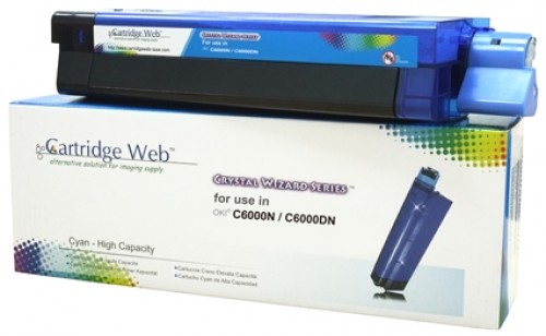 Toner cartridge Cartridge Web Cyan OKI C8600/C8800 replacement 43487711 image 1