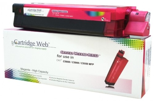 Toner cartridge Cartridge Web Magenta OKI C5800 replacement 43324422 image 1