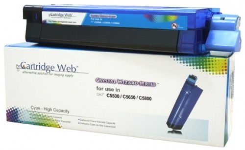 Toner cartridge Cartridge Web Cyan OKI C5650 replacement 43872307 image 1