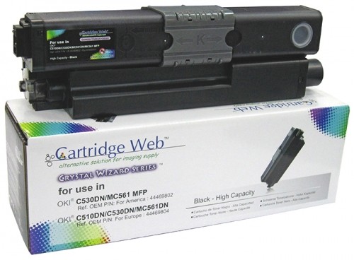 Toner cartridge Cartridge Web Black OKI C510 replacement 44469804 image 1