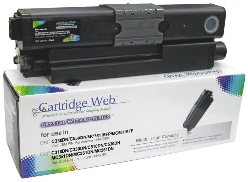 Toner cartridge Cartridge Web Black OKI C310 replacement 44469803 image 1