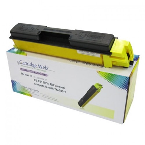 Toner cartridge Cartridge Web Yellow Kyocera TK580 replacement TK-580Y image 1