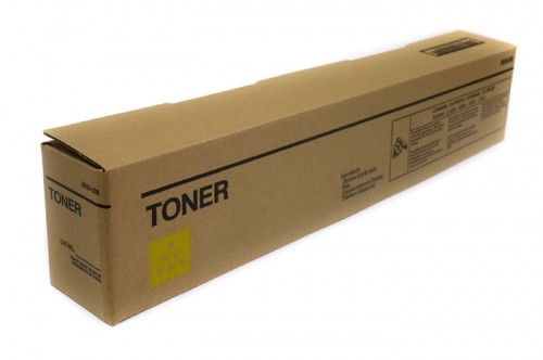 Toner cartridge Clear Box Yellow Konica Minolta Bizhub C224, C227, C287 replacement TN321Y (A33K250), TN221Y  (A8K3250) image 1