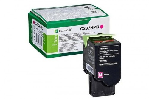 Original Toner Magenta Lexmark C2325 (C232HM0) image 1