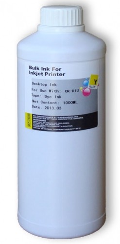 Bottle Yellow Lexmark 1L Dye ink Universal image 1