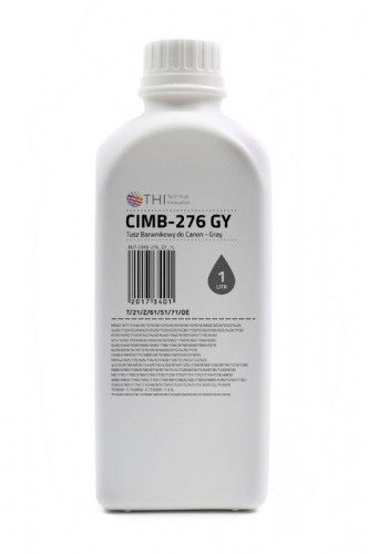 Bottle Gray Canon 1L Dye ink INK-MATE CIMB276 image 1
